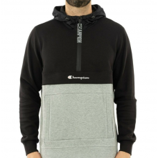 Sudadera Champion Custom Fit Negra